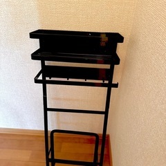 【tower】マグネット 洗濯機横 収納ラックの画像
