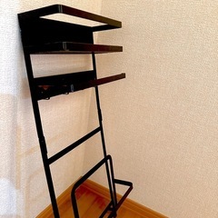 【tower】マグネット 洗濯機横 収納ラックの画像