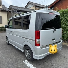 エブリィワゴン　DA64W PZターボスペシャル　シルバーの画像