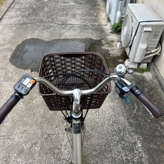 🉐366🉐バッテリー長持ち🉐🉐 パナソニック20インチ電動自転車🈹現車確認🉑の画像