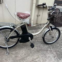🉐366🉐バッテリー長持ち🉐🉐 パナソニック20インチ電動自転車🈹現車確認🉑の画像