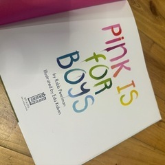 【洋書絵本】Pink Is for Boys - Robb Pearlmanの画像