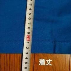 今月は半額価格！HEIGHTEN プリント Tシャツ 青 ３Ｌサイズの画像