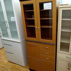 【リユースのサカイ八街店】★ジモティ割あり★ 食器棚　ブラウン　...