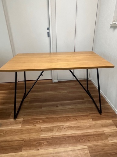 無印　木製折りたたみテーブル