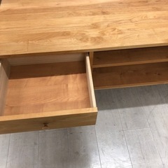 ももかmamaです MOMO natural テレビボード 2段 ナチュラル【トレファク堺福田店】