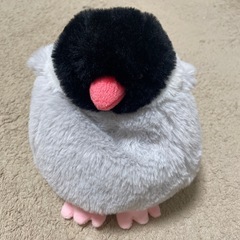 シマエナガと桜文鳥ぬいぐるみ4点の画像