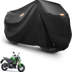 バイクハーフヘルメット、ウエストバッグ2個、バイクカバーの画像