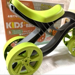 キッズ　トイ　バイク　グリーンの画像