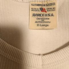  リミタリー系ブランド　avirex　Tシャツの画像