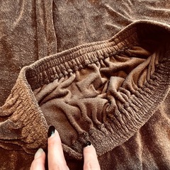 エステガウン ラップタオル 80cm 無地 ガウン業務用 タオル生地 パイル地の画像