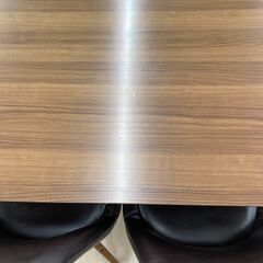 値下げしました！★ジモティ割引あり★【リユースのサカイ野々市店】A-147 　2Pダイニングセット 120(幅)×70(奥行き)×70(高さ) ※クリーニング済みの画像