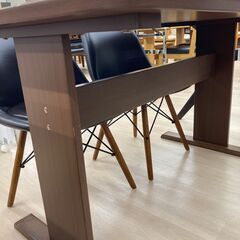 値下げしました！★ジモティ割引あり★【リユースのサカイ野々市店】A-147 　2Pダイニングセット 120(幅)×70(奥行き)×70(高さ) ※クリーニング済みの画像
