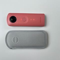 RICOH THETA 360度カメラ スマートホンとの接続・本体の動作確認済みの画像