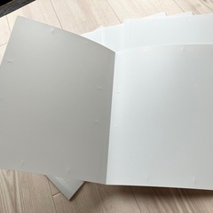 【新品】無印良品　個別フォルダ　A4  4枚の画像