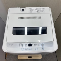 ⭐️LIMLIGHT⭐️ 全自動洗濯機 2018年 4.5kg 美品 大阪市近郊配送無料の画像