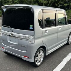 希少なタントカスタムRS 4WD 車検R8.1 ナビ フルセグTV Bluetooth バックモニター ドラレコ完備 下取り大歓迎の画像
