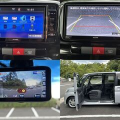 希少なタントカスタムRS 4WD 車検R8.1 ナビ フルセグTV Bluetooth バックモニター ドラレコ完備 下取り大歓迎の画像