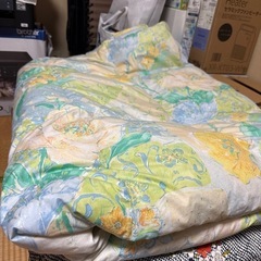 【あげます】羽毛布団　無料の画像