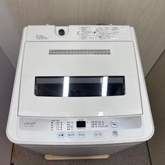 ⭐️LIMLIGHT⭐️ 全自動洗濯機 2019年 4.5kg ⚠️傷あり 大阪市近郊配送無料の画像