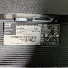 PCモニタの画像
