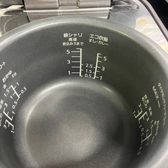『おどり炊き』2022年製　Panasonic圧力IH炊飯器5.5合炊きの画像