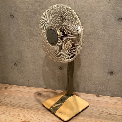 SANYO 扇風機 EF-E076 2024 1985年製 昭和家電 動作品 ビンテージ