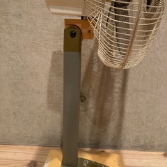 SANYO 扇風機 EF-E076 1985年製 昭和家電 動作品 ビンテージの画像