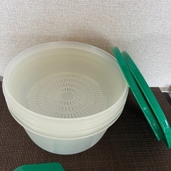 新品未使用 　Tupperware M Mボールセットの画像