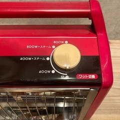 昭和レトロ 東芝 電気ストーブ SF-809HT 赤 暖房器具 ヴィンテージの画像