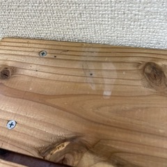 木製ベンチの画像