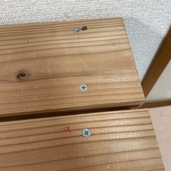 木製ベンチの画像
