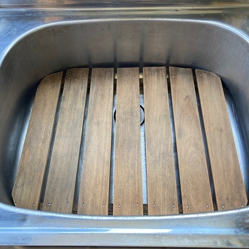 OHM オーム 流し台 ステンレス製 低床タイプ 昭和レトロ