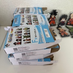 ドラゴンボール　一番くじ　コンプリート　ラバースタンドの画像