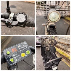子供乗せ電動アシスト自転車◇ブリヂストン◇HYDEE II◇26型◇3段ギアの画像