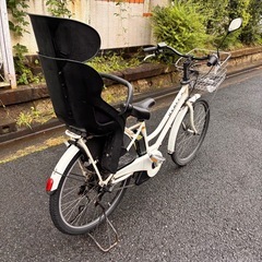 子供乗せ電動アシスト自転車◇ブリヂストン◇HYDEE II◇26型◇3段ギアの画像