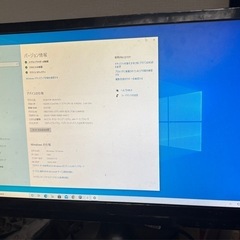 値下げしました！デスクトップ型パソコンの画像