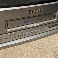 aiwa jq10033 ブラウン管テレビ　ジャンクの画像