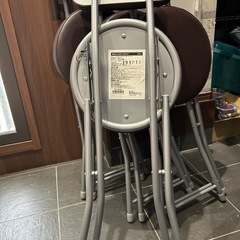 折りたたみチェアの画像