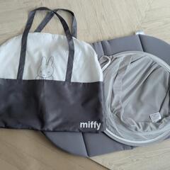 【美品】西川ミッフィーコンパクトベッドの画像
