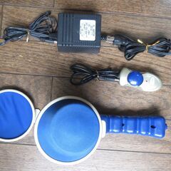 中古　マッサージ器　SKY Pro 360 BL Mic Mac製　15分間自動停止機能　AC100V,18W ヘッド保護はバー付きの画像