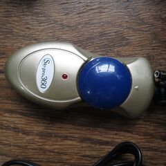 中古　マッサージ器　SKY Pro 360 BL Mic Mac製　15分間自動停止機能　AC100V,18W ヘッド保護はバー付きの画像