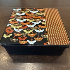 【新品未使用】２段重 お重箱 お寿司 お弁当箱  仕切り付きの画像