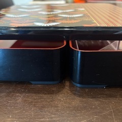 【新品未使用】２段重 お重箱 お寿司 お弁当箱  仕切り付きの画像