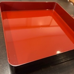 【新品未使用】２段重 お重箱 お寿司 お弁当箱  仕切り付きの画像