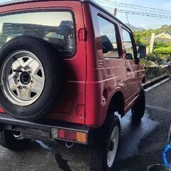 JA22 ジムニー 4WD 5MT ターボ  車検2年付きの画像