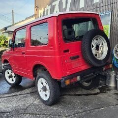 JA22 ジムニー 4WD 5MT ターボ  車検2年付きの画像