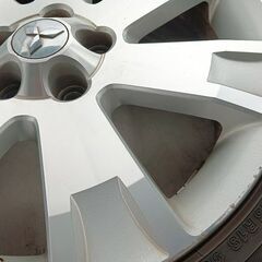 夏18インチ 三菱 ミツビシ純正 デリカ D:5【富山】ヨコハマ 日本製 225/55R18 中古４本 アウトランダー D5 車検対応 18インチ (富山市 手渡しOK)の画像