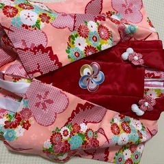 七五三　　3歳児　女児着物セットの画像