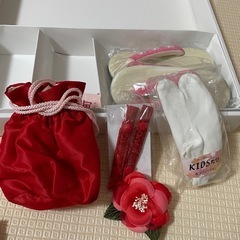 七五三　　3歳児　女児着物セットの画像